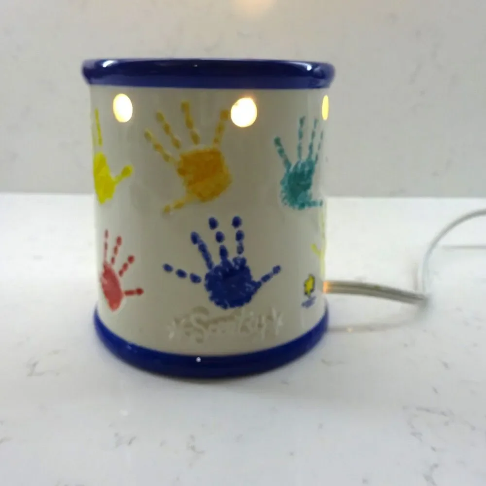 Scentsy Sunshine Kids Handprint Wax Warmer Base Only P014 2010
